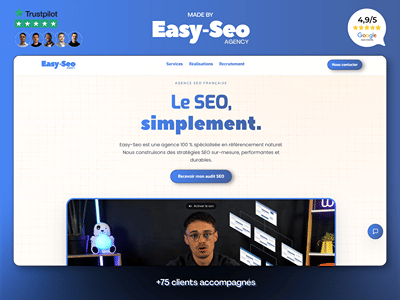 Ce qu'on vend à nos clients on se l'applique aussi | Easy-SEO.Agency - Création de site internet