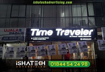 Best 3D Acrylic LED sign board price in Bangladesh - Publicité