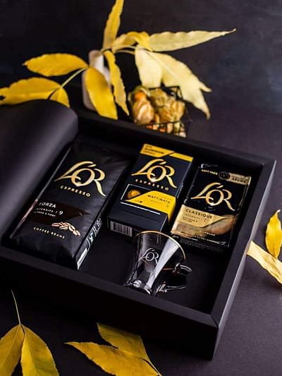 Exclusive L'OR gift box for VIP Clients - Copywriting