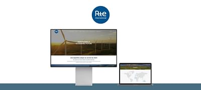 RTE International - Site vitrine - Création de site internet