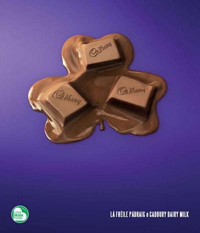 Cadbury Dairymilk Paddy's Day - Publicité