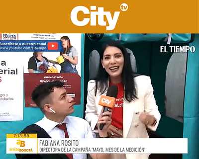 Servier - Entrevista en 'City TV' - Pubbliche Relazioni (PR)