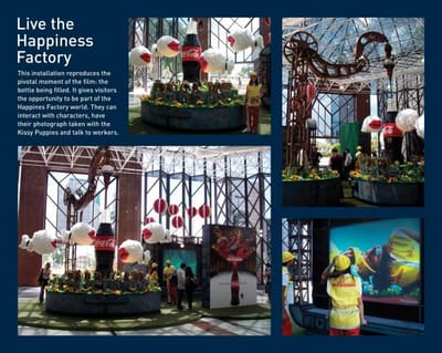 THE HAPPINESS FACTORY - Publicité