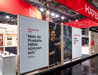 Häfele auf der Holz-Handwerk 2026: Station einer Reise. - Event