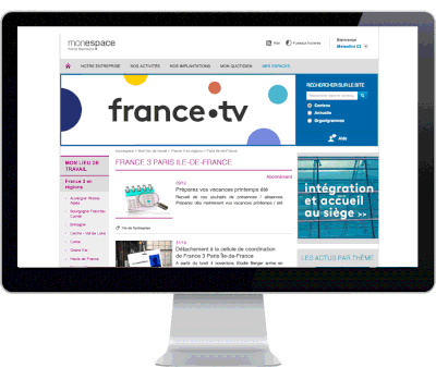 Habillage plateforme - France Télévisions - Animación Digital