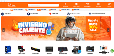 Proyecto ecommerce INFOTEC.com.pe - E-commerce