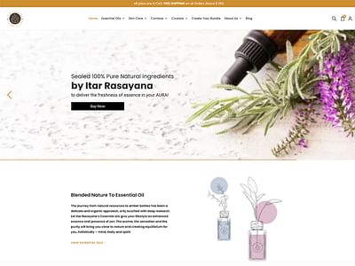 Beauty Products eCommerce Website - E-commerce