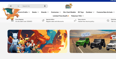 E commerce SEO for funzone.ae - E-commerce