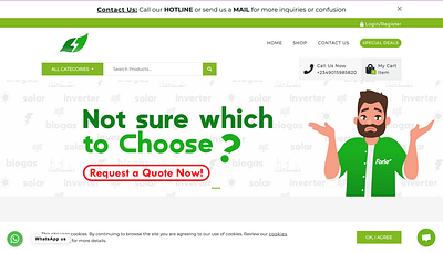 Renewable Energy E-commerce Platform - SEO