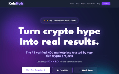 Kols Hub - Estrategia digital