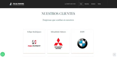 Telsa Panamá - Creación de Sitios Web