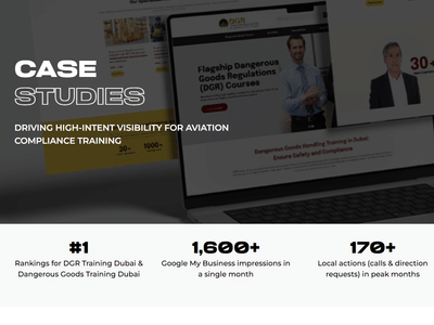 Digital Visibility & SEO for Aviation Compliance Training - Référencement naturel