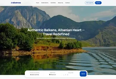 Albatross Travel - Website Creation