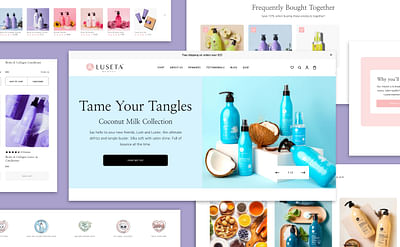Luseta Beauty - Website - E-commerce