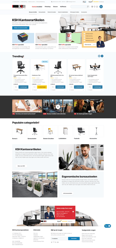 KSH Shopware webshop - E-commerce