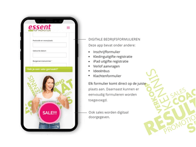 Essent Hof Promotion reclame en digitalisering - Website Creatie