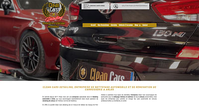 Clean Cars, nettoyage automobile à Arles - Stratégie digitale
