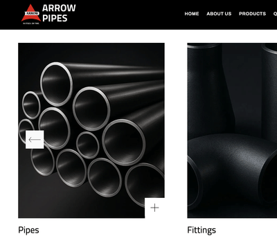 SEO for Arrow Pipes – Industrial Piping Supply and Distribution Dubai - Digital Strategy