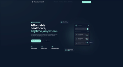 A sophisticated, high-performance digital healthcare ecosystem - E-commerce