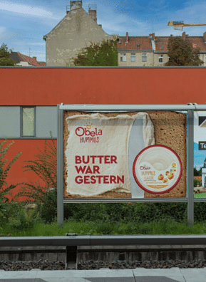 Butter War Gestern! - Billboard Campaign Germany - Advertising