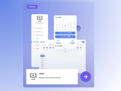 Educational app - Web Application