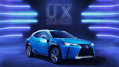 Print Ad for Lexus UX 300e - Publicidad