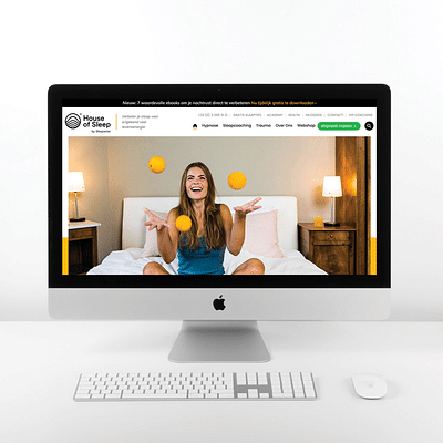 Web Development House of Sleep - Website Creatie