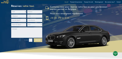 Activ Taxi - Website Creatie