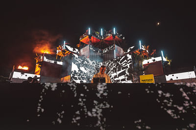 Stage design - Marvellous island Main stage - Event