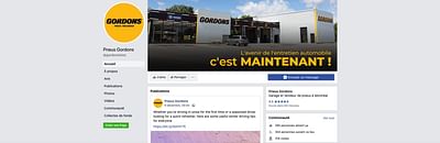 Stratégie digitale marketing pour Gordons - Social media