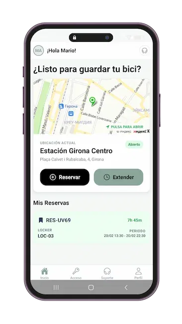 Bike Locker Girona - Desarrollo de Software