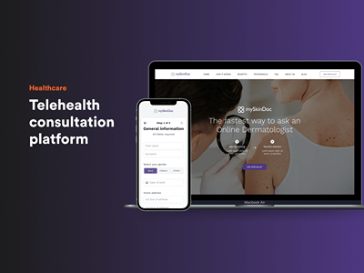 MySkinDoc - Online Skin Consultations by specialis - Création de site internet