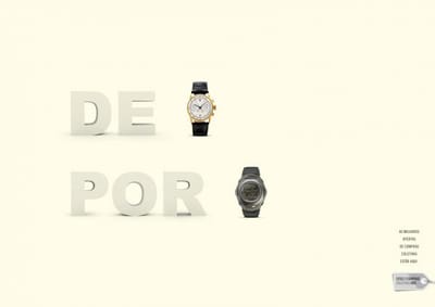 Watch - Publicité