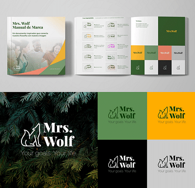 Mrs. Wolf - Brand Manual - Branding y posicionamiento de marca