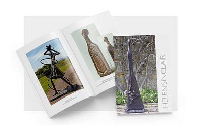 Brochure Print and Design for Gallery - Graphic Design