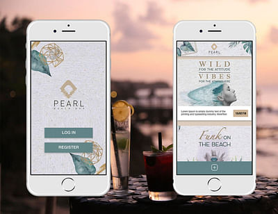 Pearl Beach Bar - Application mobile