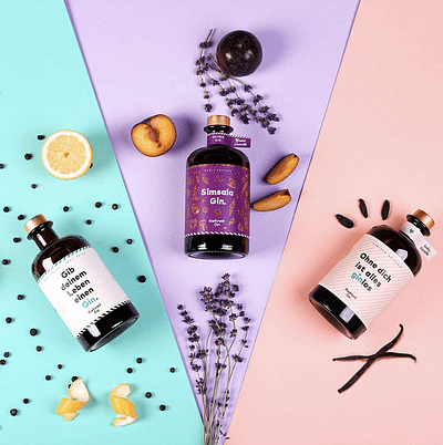 Projekt / Flaschenpost Gin - Marketing