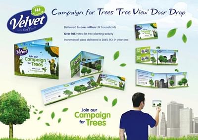 Velvet Campaign For Trees - Publicité