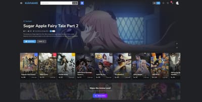 Kiranime - Website Creatie