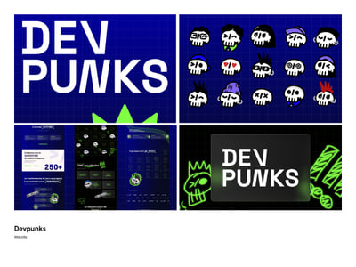 Tech Platform & Custom UI/UX Design | Devpunks Case Study - Webseitengestaltung