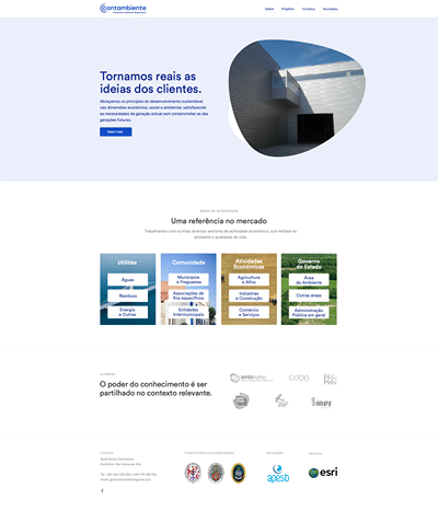 Contambiente - Sites web & e-commerce - Design & graphisme