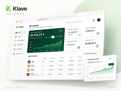 Klave: desarrollo de aplicación web para gestionar inversiones - Inteligencia Artificial