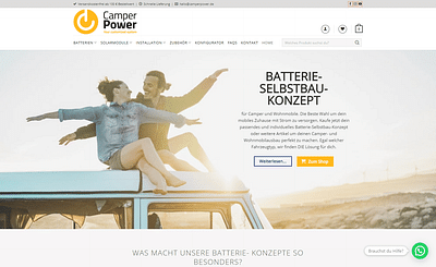 CamperPower | SEO für Camper Elektrik Shop - SEO