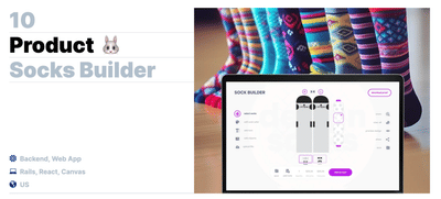 Interactive Web App: Product Builder - Software Development