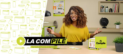 COREPILE - WEB SÉRIE VIDÉO "LA COMPILE" - Werbung