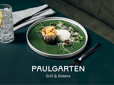 Restaurant-Branding PAULGARTEN - Application web