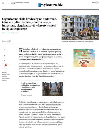 BauWatch — data-driven crime report earned media - Public Relations (PR)