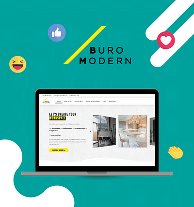 Website, Buro Modern - Création de site internet
