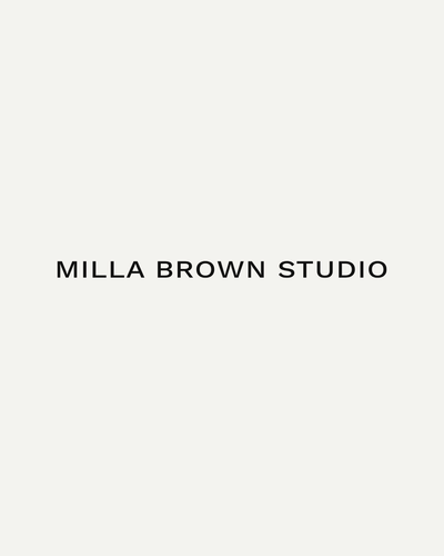 Brand & Website Design for Milla Brown Studio - Graphic Design