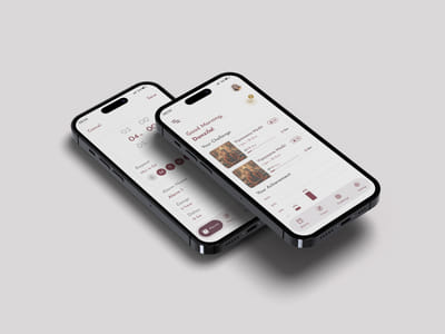 Therapon | Mobile App UI/UX Design - Ergonomie (UX / UI)